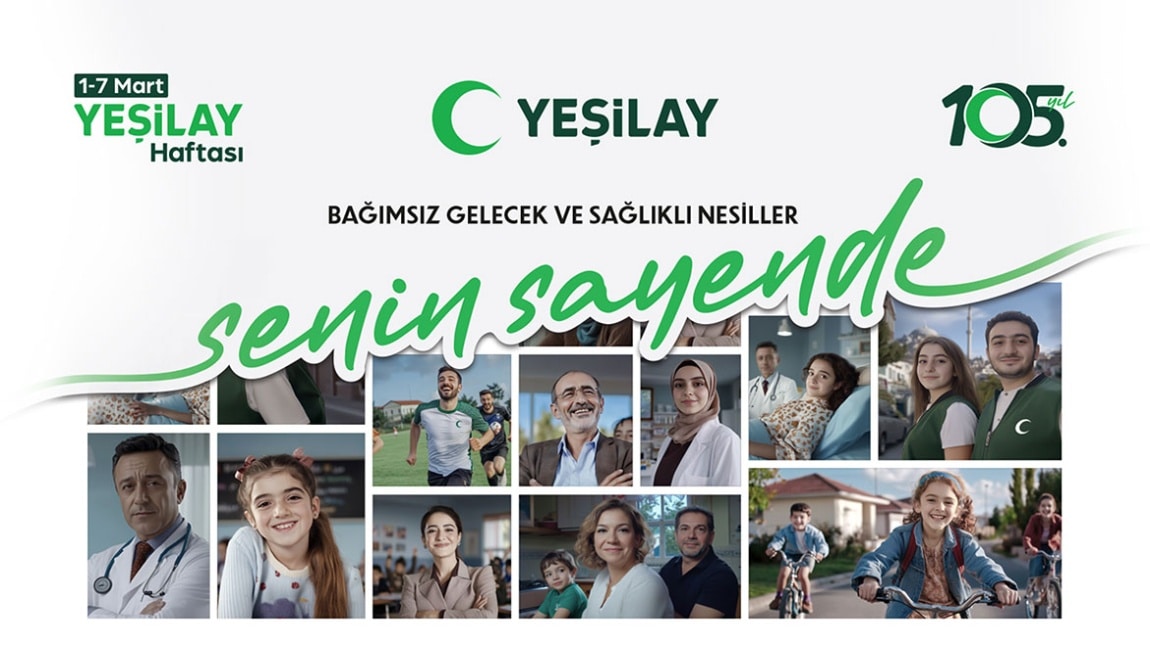 1-7 Mart Yeşilay Haftası